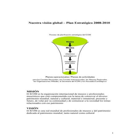 Strat plan sp museos icom