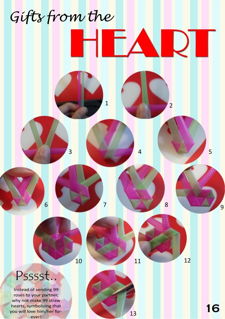 Straw hearts