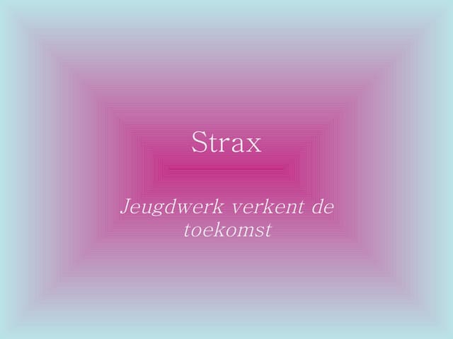 Strax Ppt