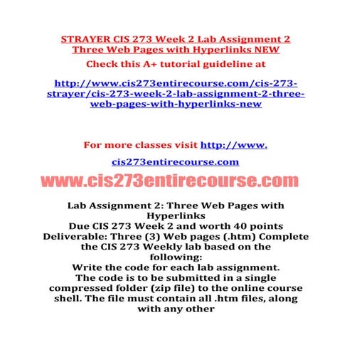 Strayer cis-273-week-2-lab-assignment-2-three-web-pages-with-hyperlinks-new