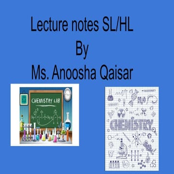 Strcuture 1.3 Electron configurations by Anoosha Qaisar