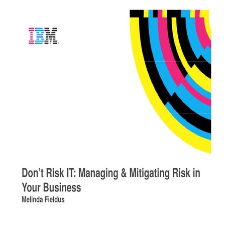 Stream 2 - Don't Risk IT