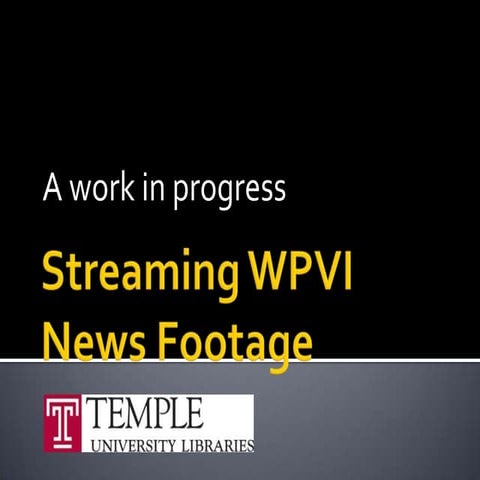 Streaming WPVI News Footage