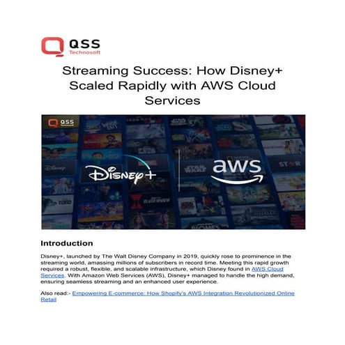 Streaming Success How Disney+ Scaled Rapidly with AWS Cloud Services.pdf