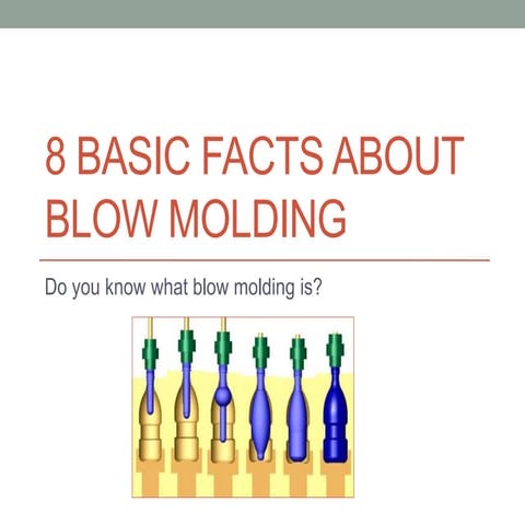 8 Basic Facts About Blow Molding
