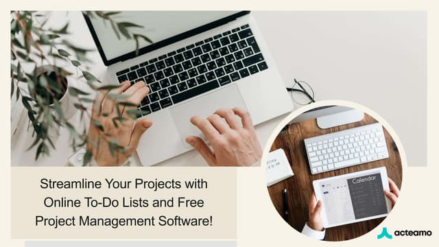Streamline Your Projects with Online To-Do Lists and Free Project Management ...