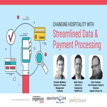 Changing Hospitality with Streamlined Data and Payment Processing / Webinar