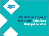 Streamlining Business Activity with Salesforce Managed Services