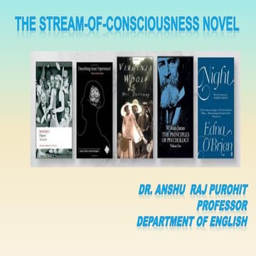 stream of consciousness novel  ANSHU.pptx