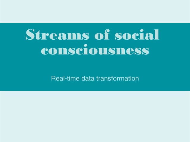 Streams