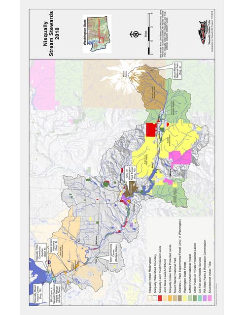 Nisqually Stream Stewards Map 2018