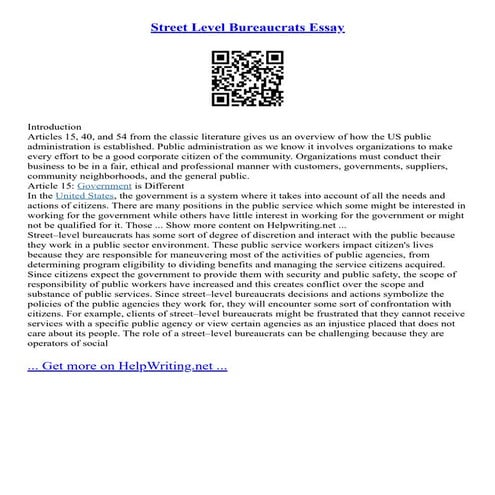 Understanding Bureaucracy in Public Administration | PPT
