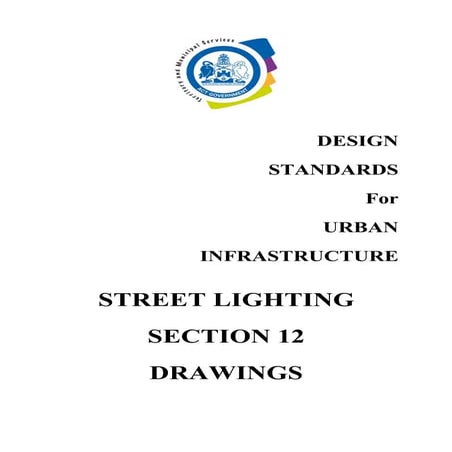 Street lighting section_12_drawings | PDF