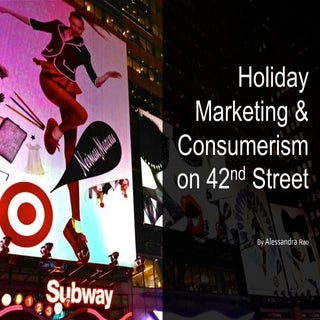 Holiday Marketing and Consumerism o...