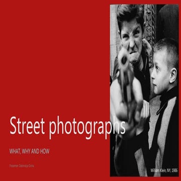 Street photogrpahy workshop