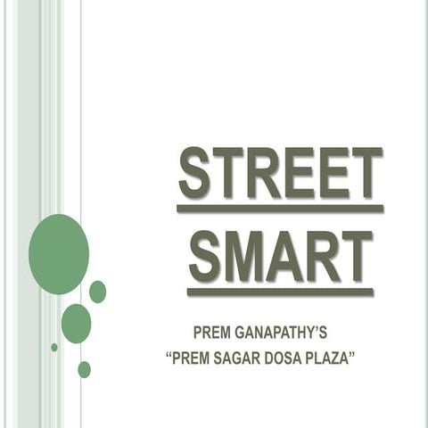 Street smart dosa plaza