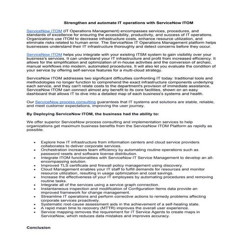 Strengthen and automate IT operations with ServiceNow ITOM.pdf