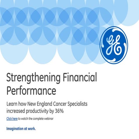 Strengthening financial performance (b)