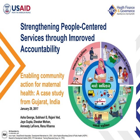 Strengthening people-centered services through improved accountability