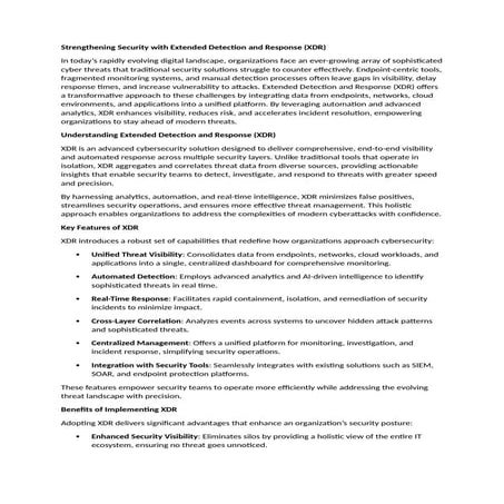 Strengthening Security with Extended Detection and Response.docx
