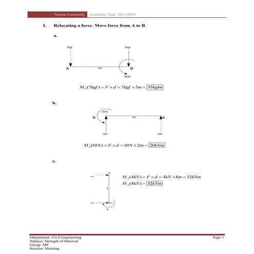 Strength of materialprint