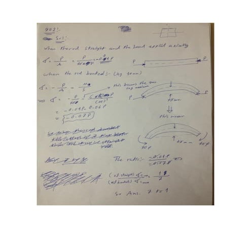 strength of materials singer and pytel solution manual (chapter 9 )