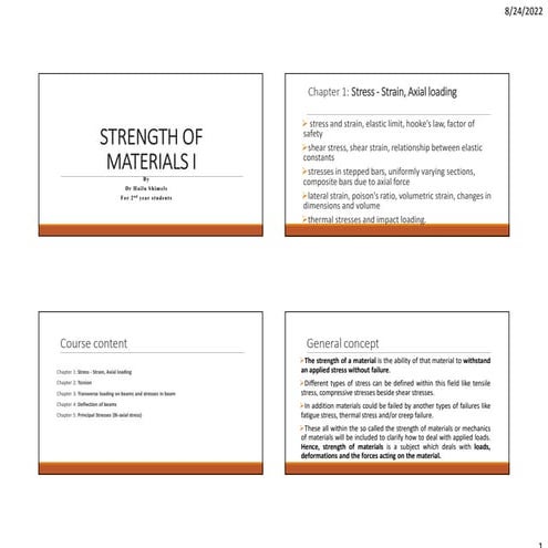All chapters of Strength of materials.ppt