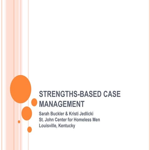 Strengths-based case managment