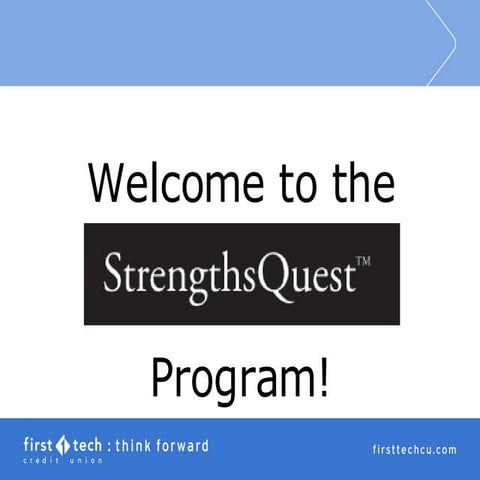 Strengths Quest Session