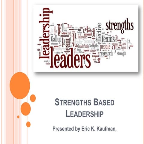 Strengths Based Leadership