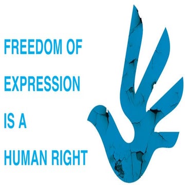 Freedom of Expression is a Human Right