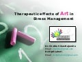 Art Therapy and Stress management- Dr. Vikas Chothe (MD Ayu)