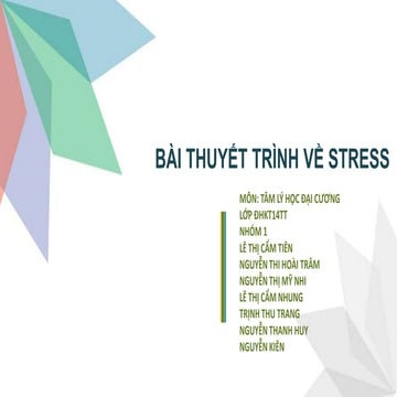 SLIDE thuyết trình về Stress.pptx
