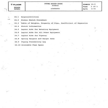Piping Stress analysis