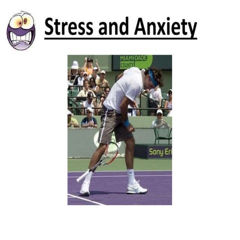 Stress and anxiety 2014