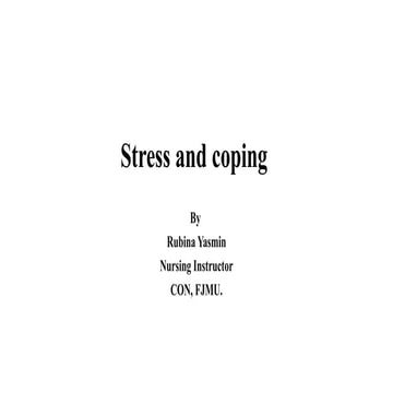 Stress and coping.pptx fundamental of nursing