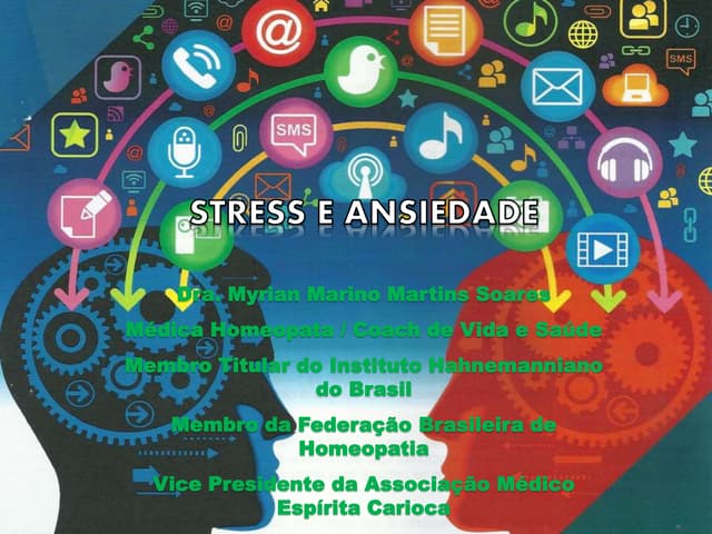 Palestra "Stress e Ansiedade: O Mal...