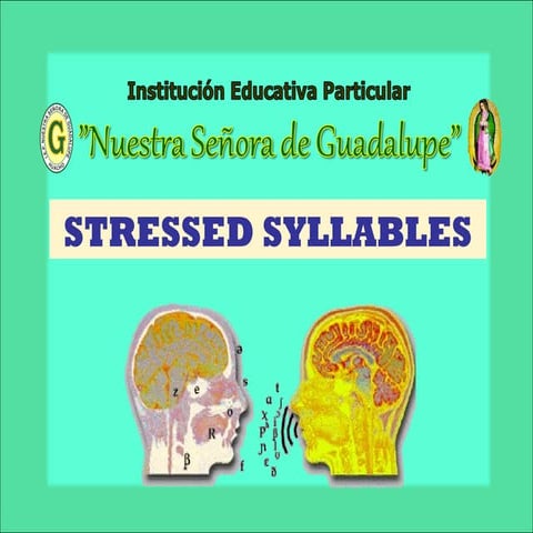 Stressed syllables 1 3-5 original