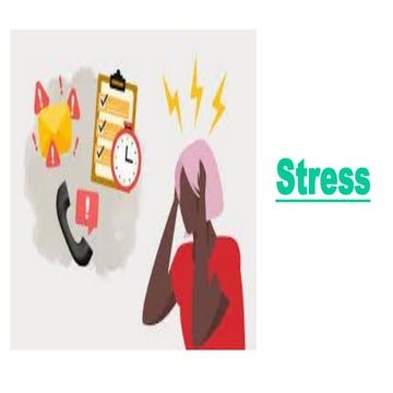 Stress management |Types of stress | PPTX