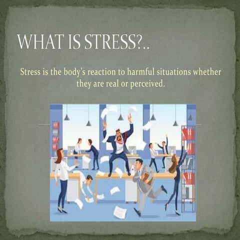 Stress and Anxiety | PPTX