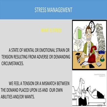 Stress Management Tips for Students During Exams | PDF