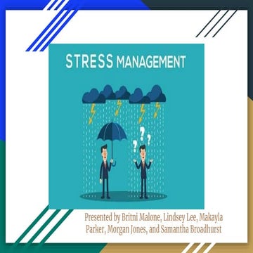 Stress Management 101 for College Students by Saint Francis of Assisi ...