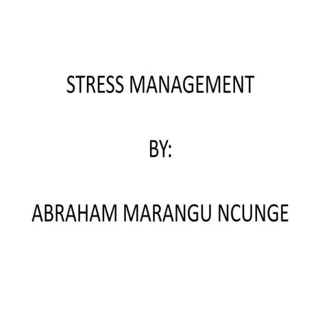 STRESS MANAGEMENT.ppt
