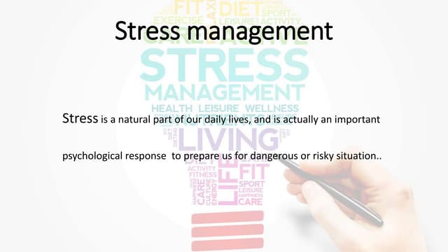Which Item Best Represents The Term Stress Stress management.pptx