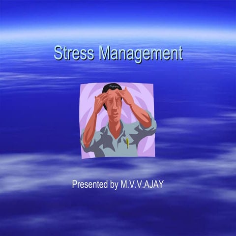 Stress management 