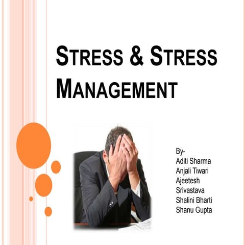 Stress management 