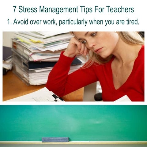 How to reduce Stress Tips for teachers.ppt