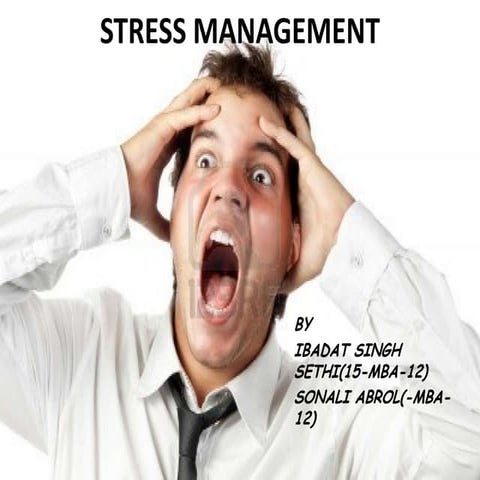 Stress mgt