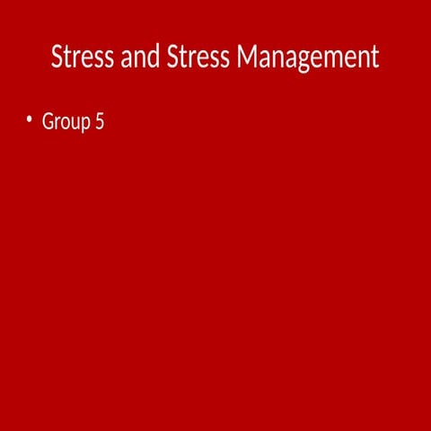 Comprehensive Guide to Understanding and Managing Stress for Better ...
