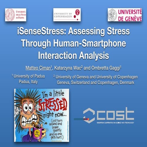 iSenseStress: Assessing Stress Through Human-Smartphone Interaction Analysis